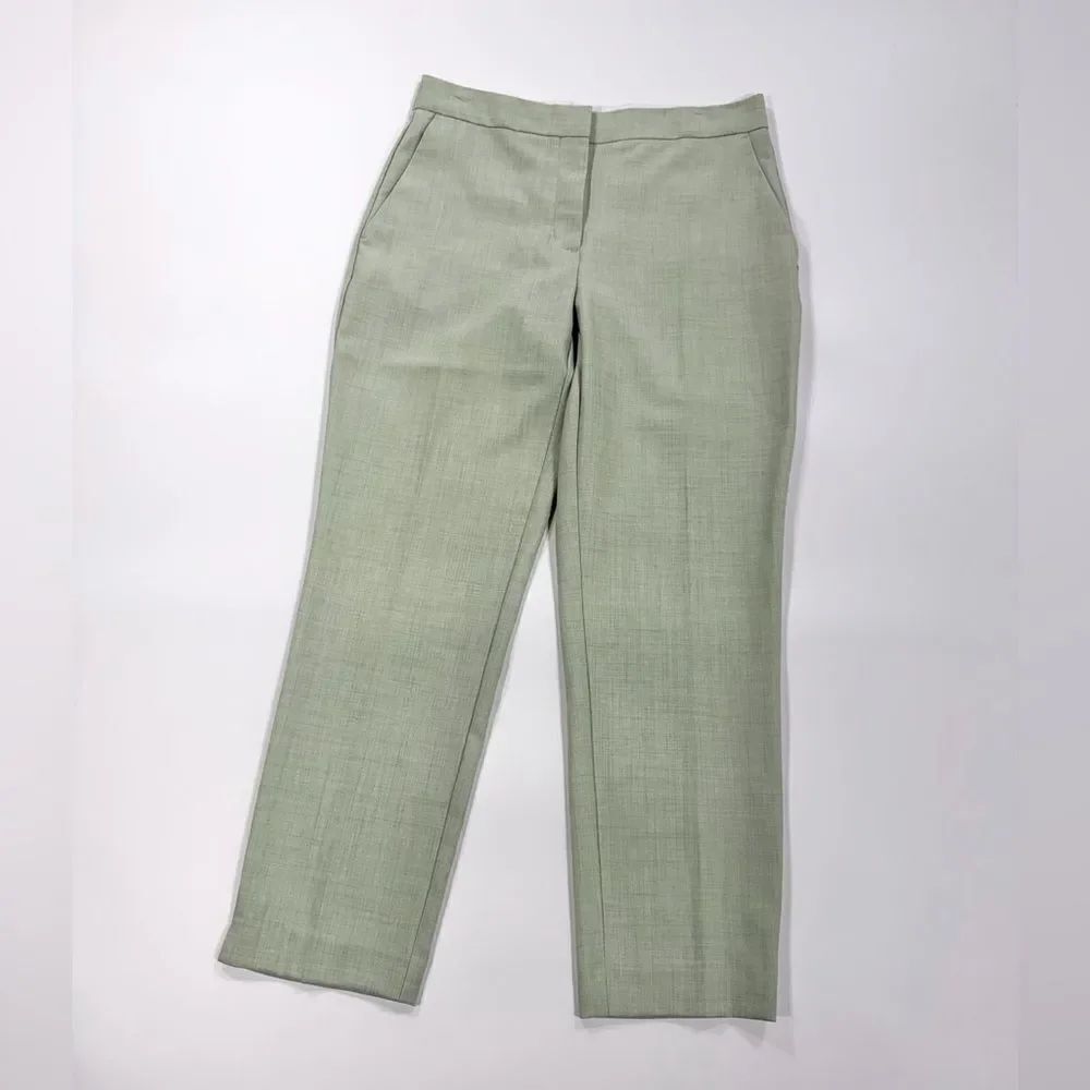 ZARA Light Green Ankle Trousers – Size 6